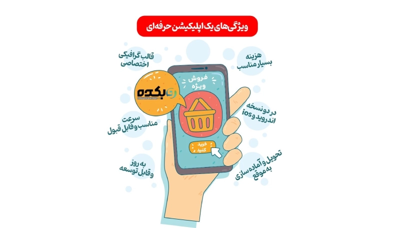 ویژگی های اپلیکیشن