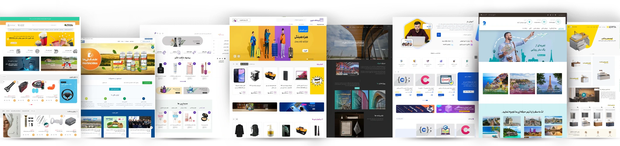 طراحی سایت وبکده