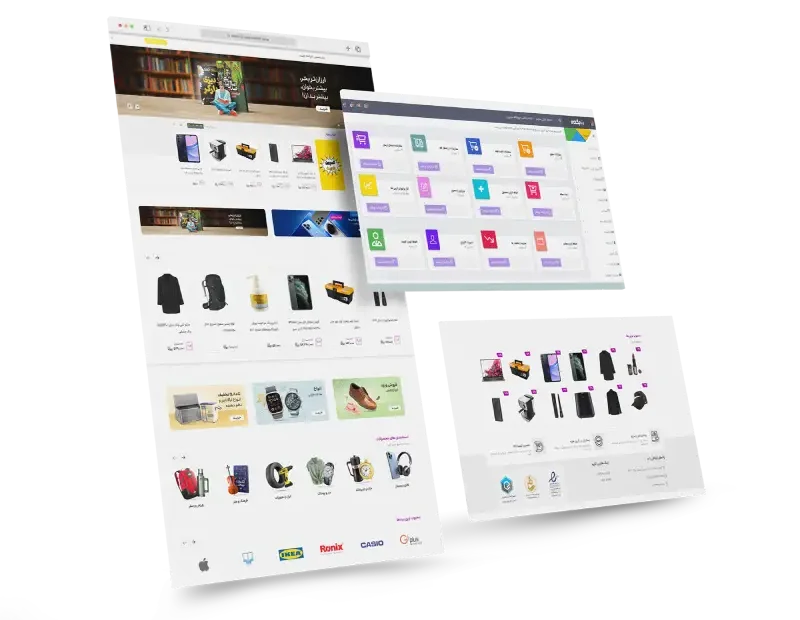 طراحی سایت مارکت پلیس با وبکده